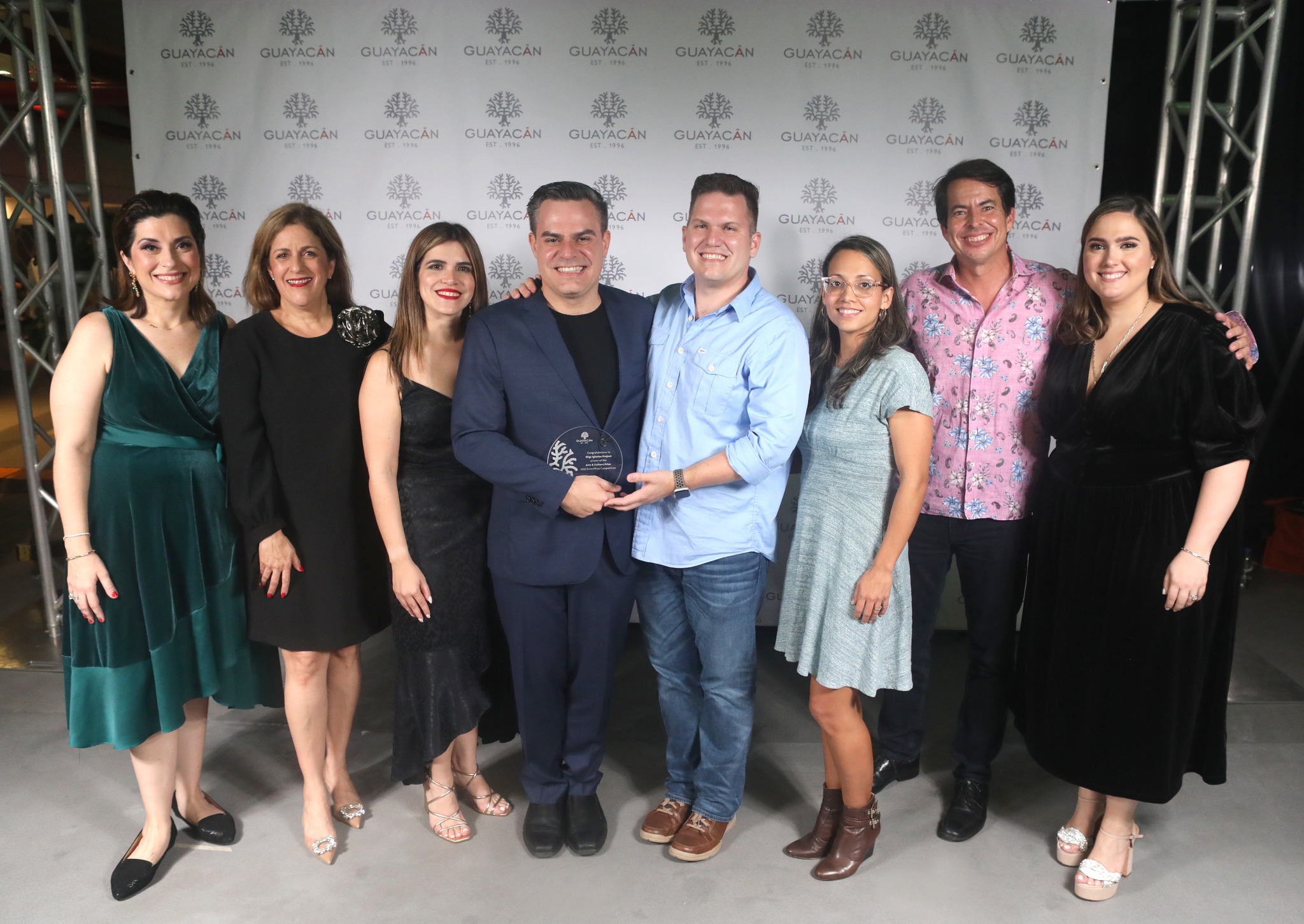 El equipo del Proyecto recibe el premio EnterPRize de Grupo Guayacán
